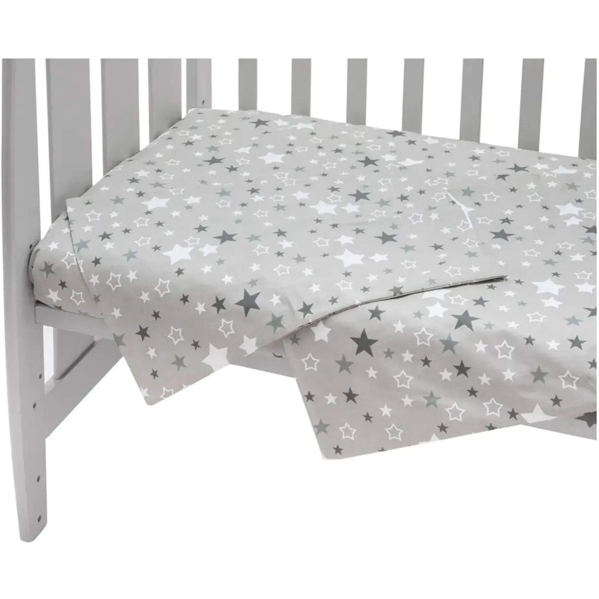 Змінний комплект Babyroom Gold RG-08 сірий (зірочки)
