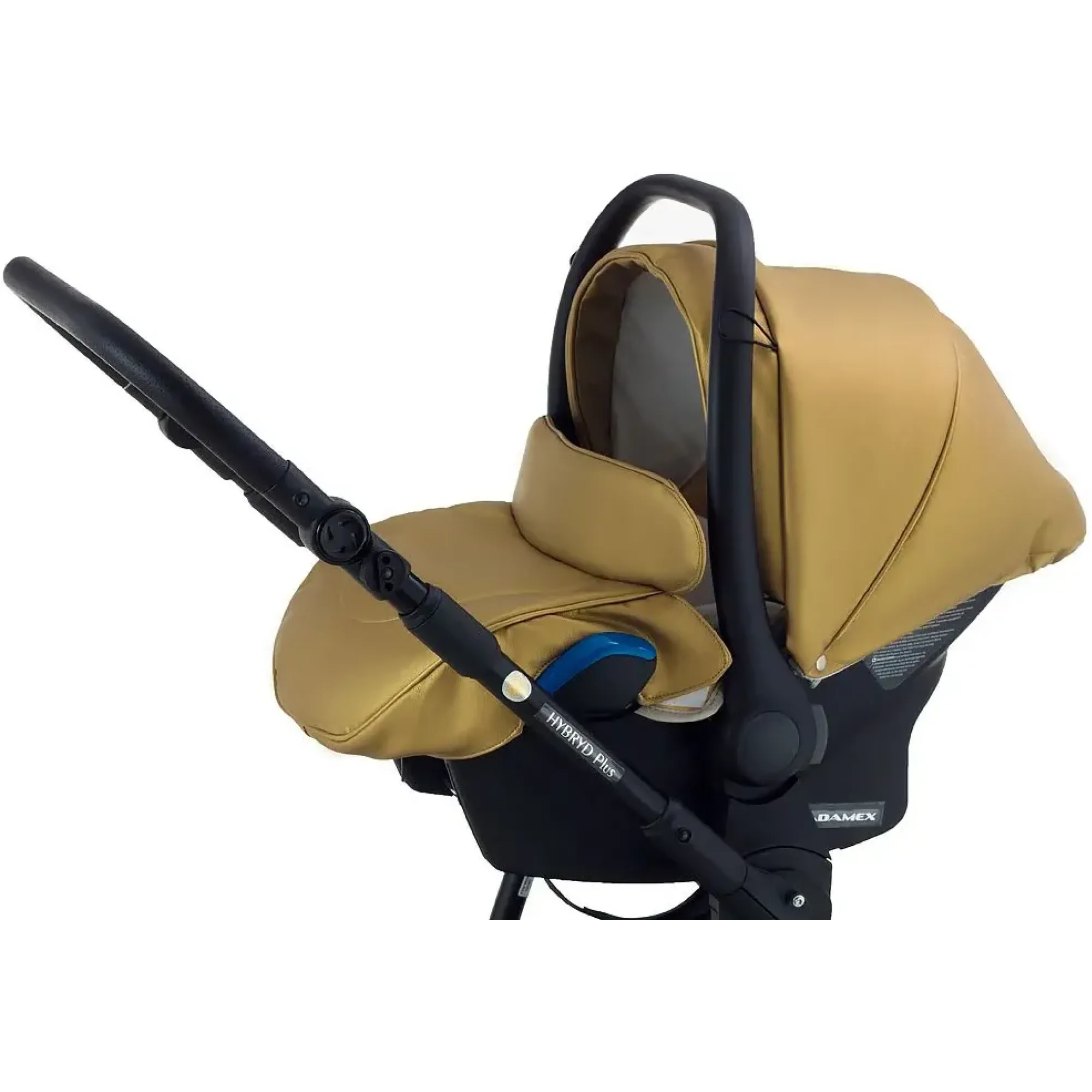Автокресло Adamex Kite BR619 Золотой (эко-кожа)