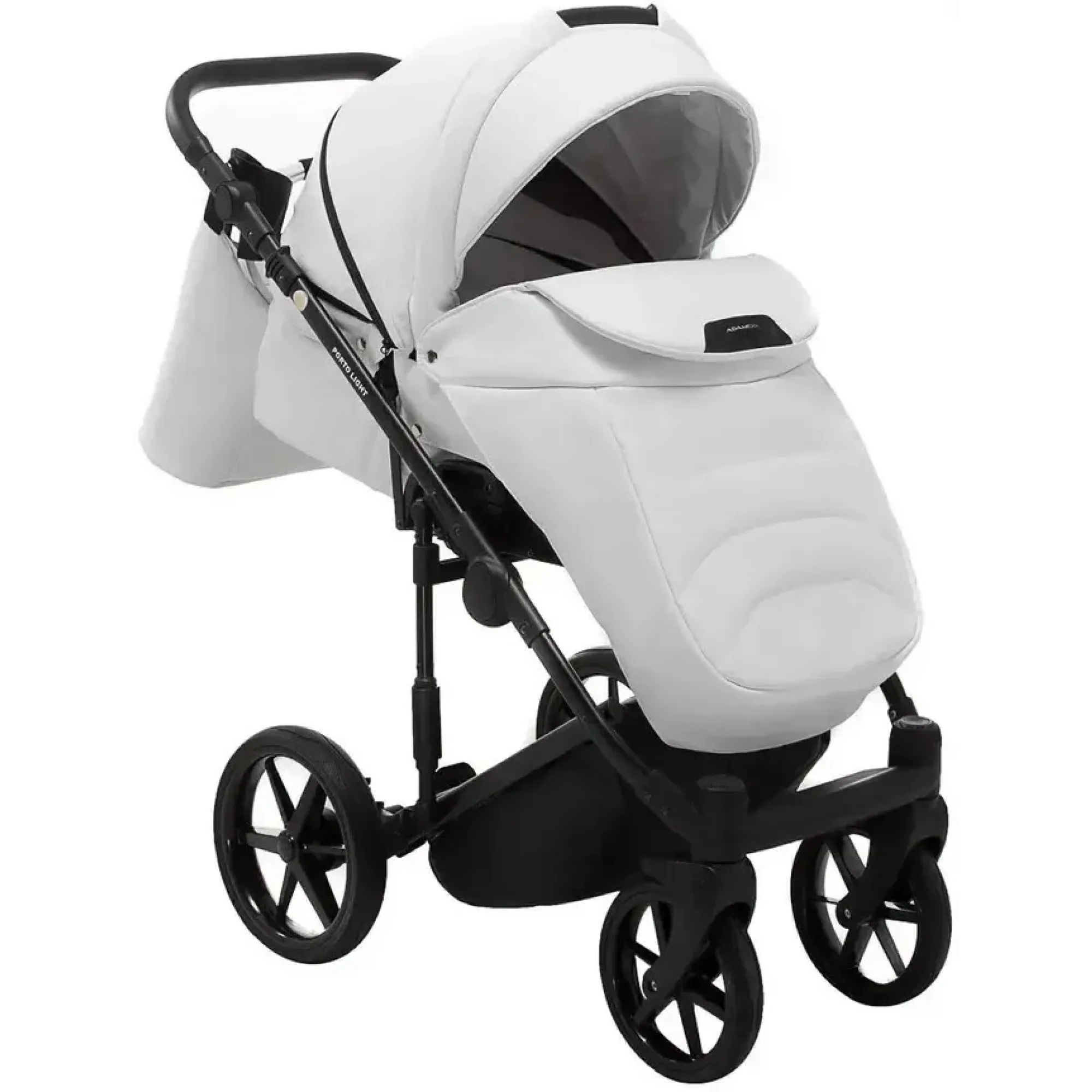 Коляска 2в1 Adamex Porto Light Eco SA-1 Білий