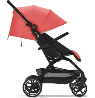 Прогулянкова коляска Cybex Eezy S+2 Hibiscus Red (з бампером)
