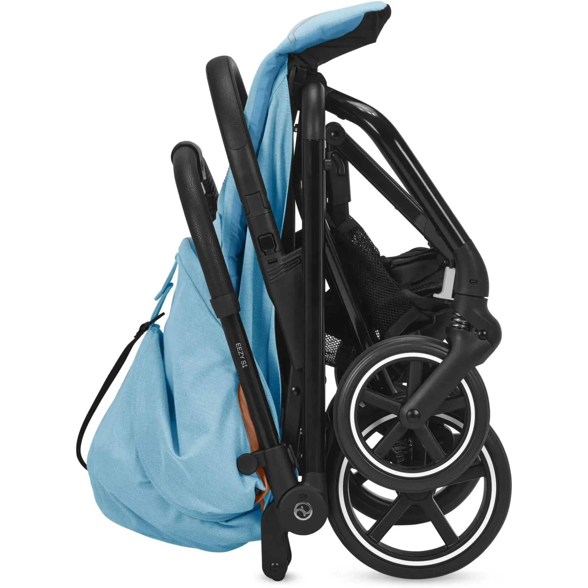 Прогулянкова коляска Cybex Eezy S+2 Beach Blue (з бампером)