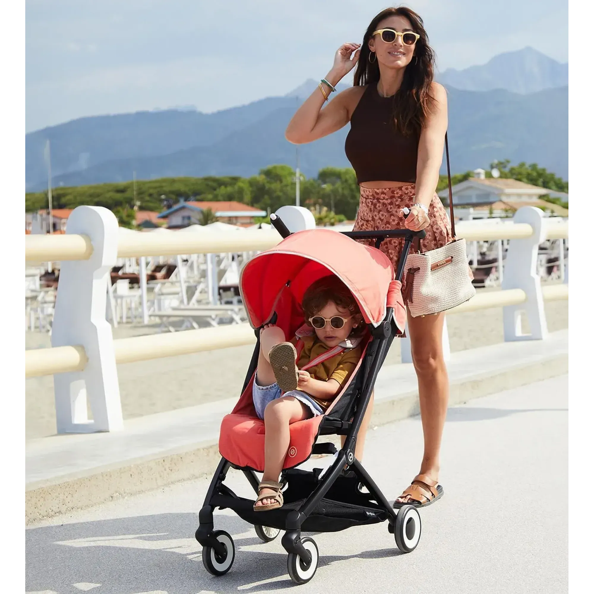 Прогулянкова коляска Cybex Libelle Beach Blue
