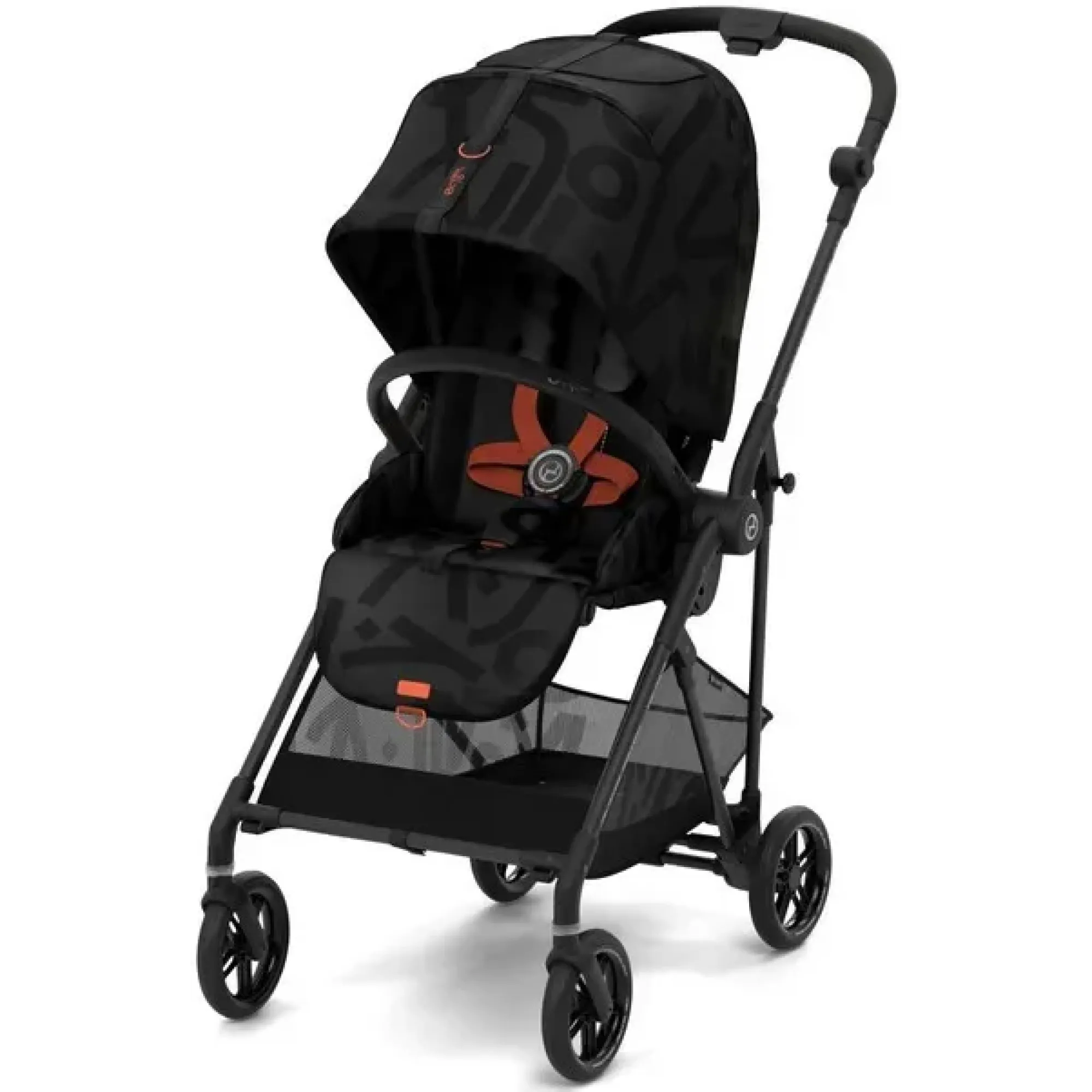 Прогулянкова коляска Cybex Melio Real Black