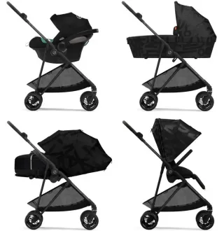 Прогулянкова коляска Cybex Melio Real Black