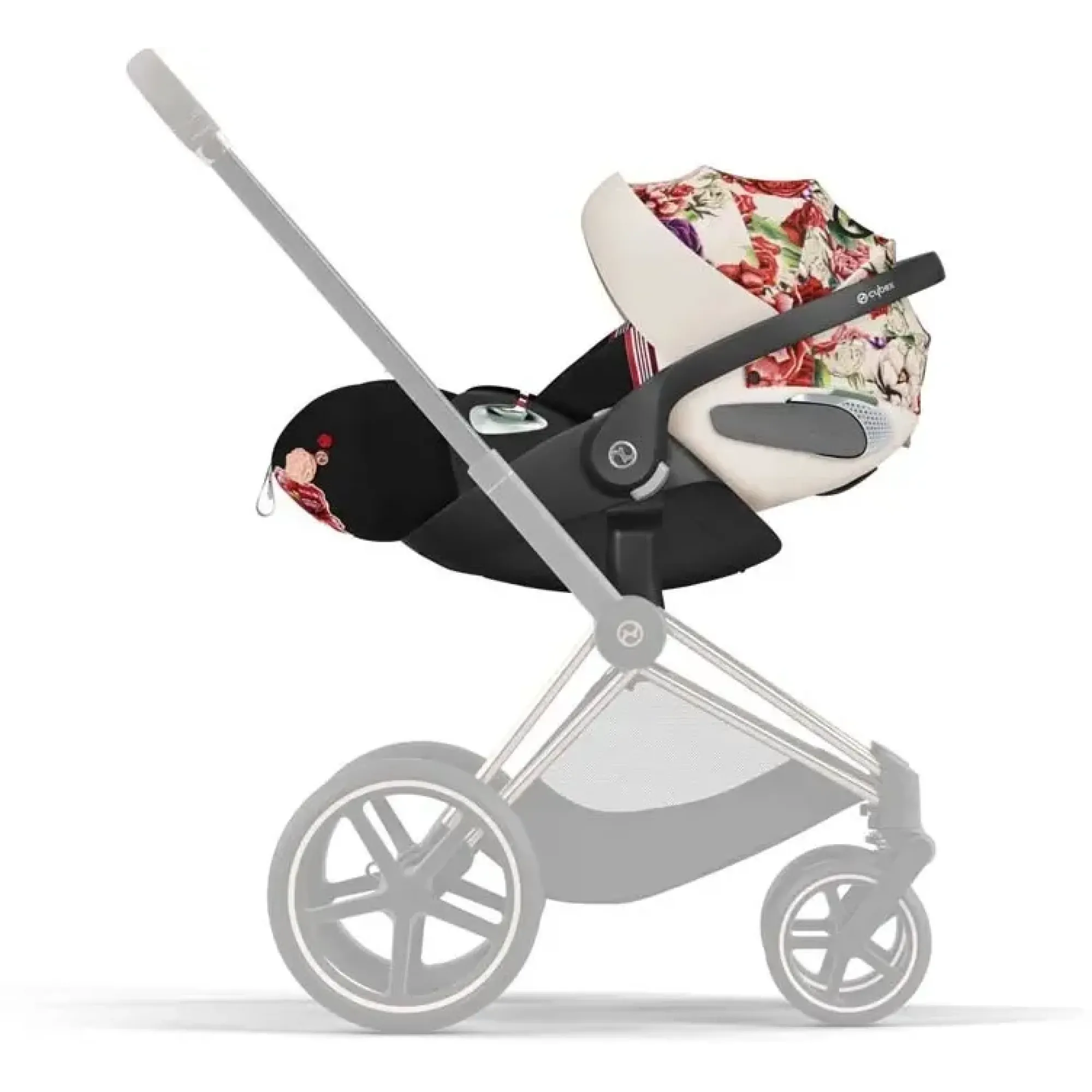 Автокрісло Cybex Cloud T i-Size Spring Blossom Light
