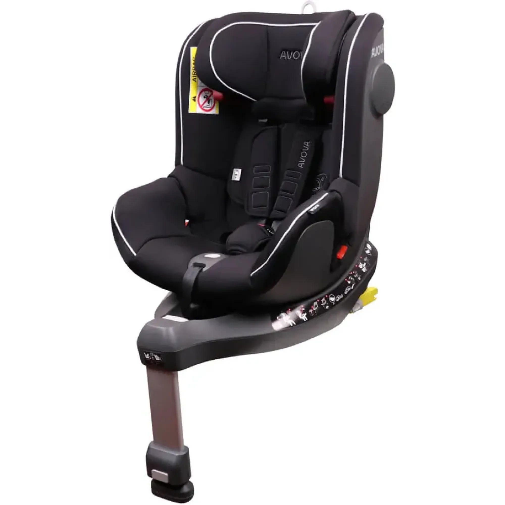 Автокрісло Avova Swan-Fix Pearl Black