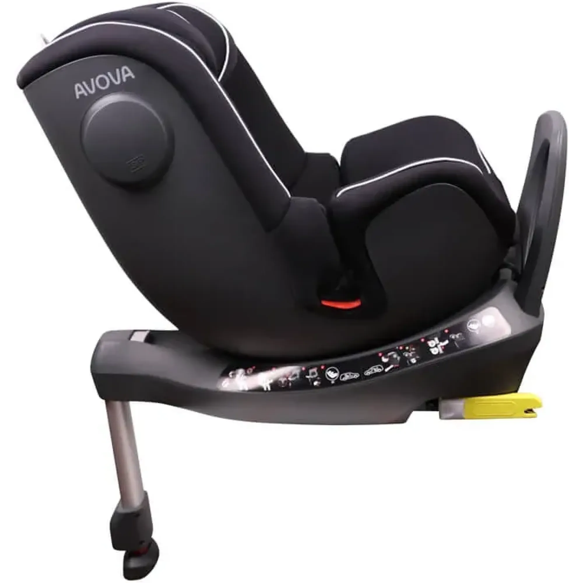 Автокрісло Avova Swan-Fix Pearl Black