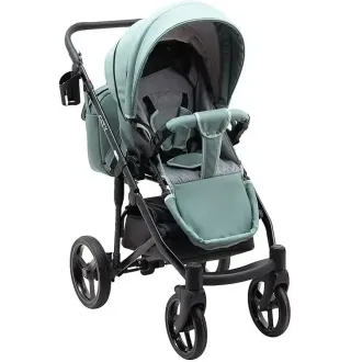 Коляска 2в1 Bair City 78 Нефрит (екошкіра)