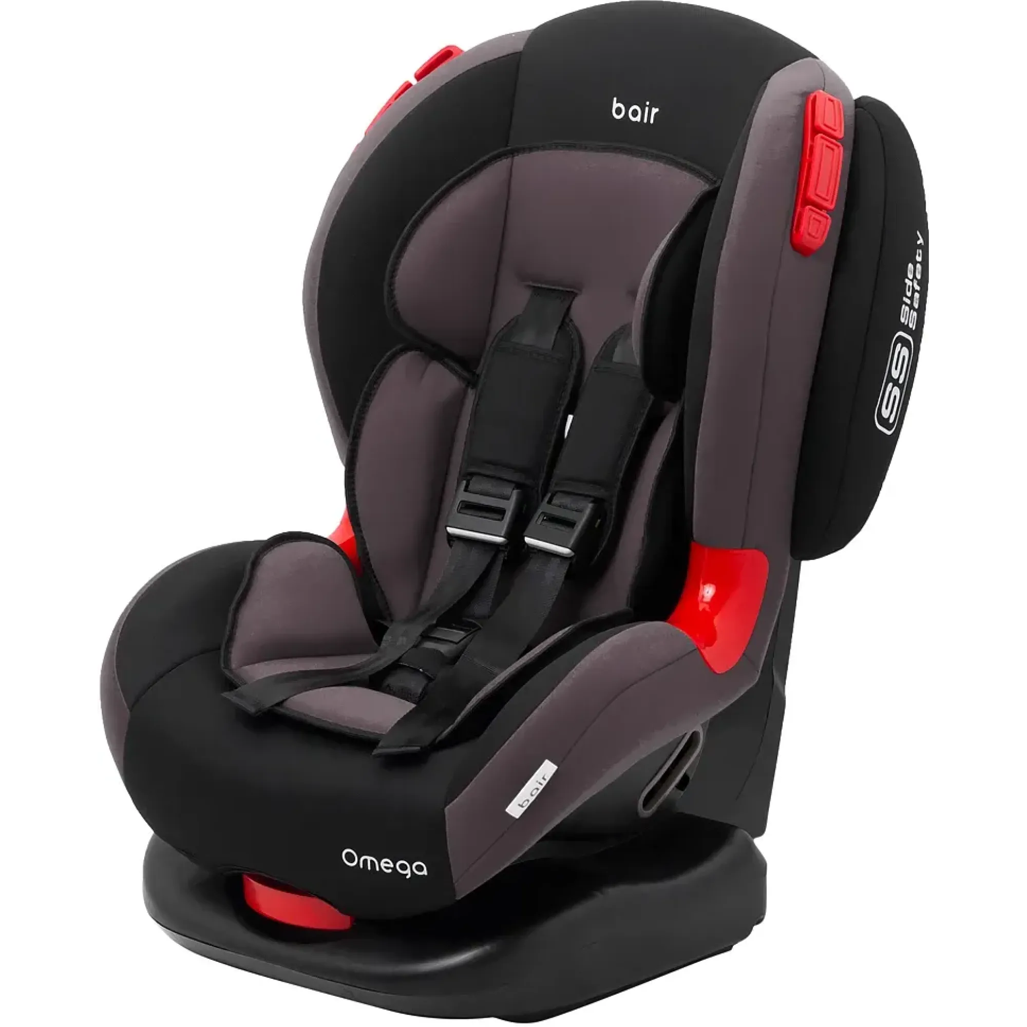 Автокресло Bair Omega DO2435 Черный / Серый смоки