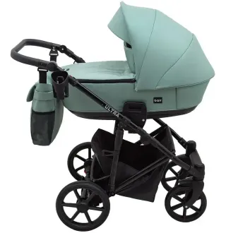 Коляска 2в1 Bair Ultra ECO U-145 Нефрит (екошкіра)