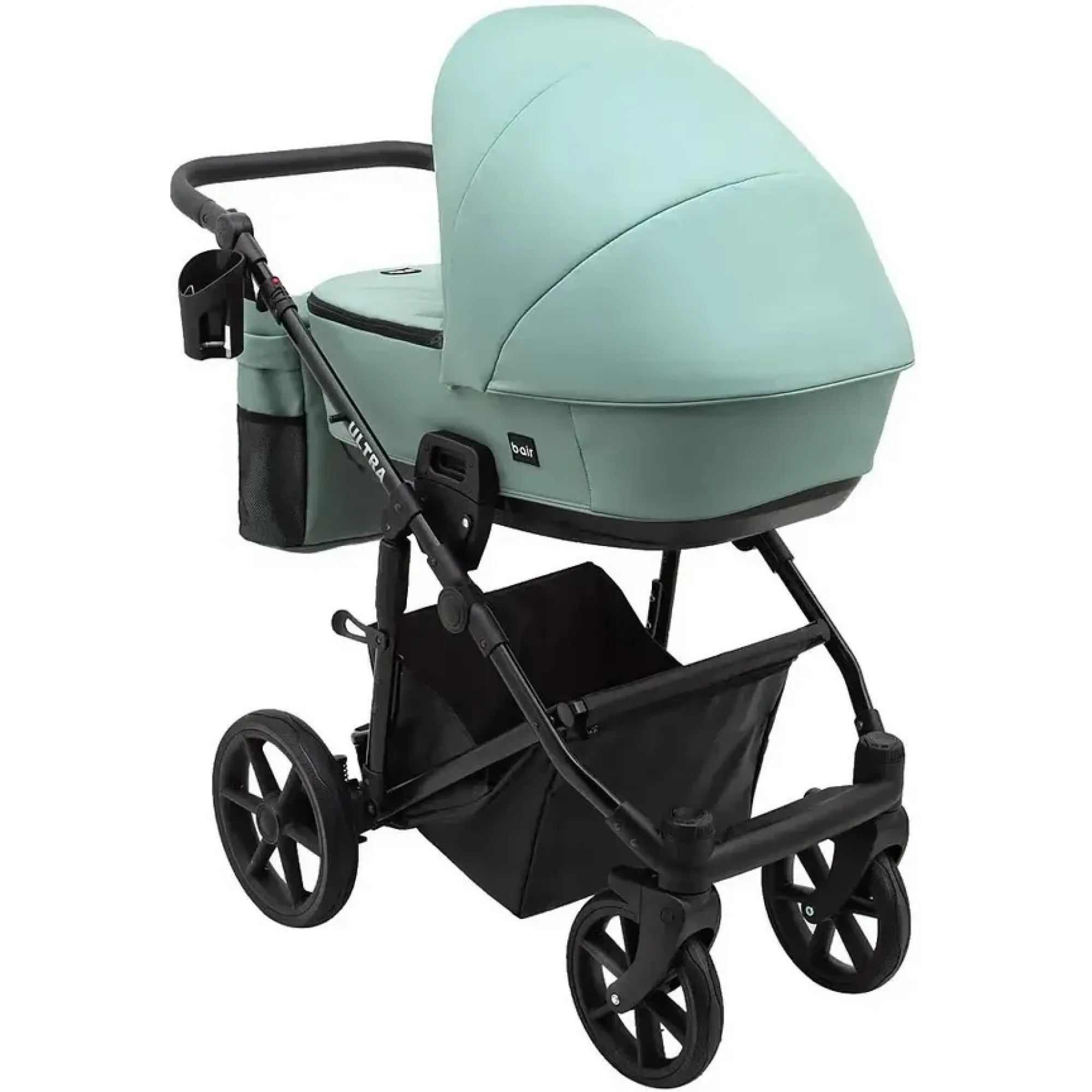 Коляска 2в1 Bair Ultra ECO U-145 Нефрит (екошкіра)