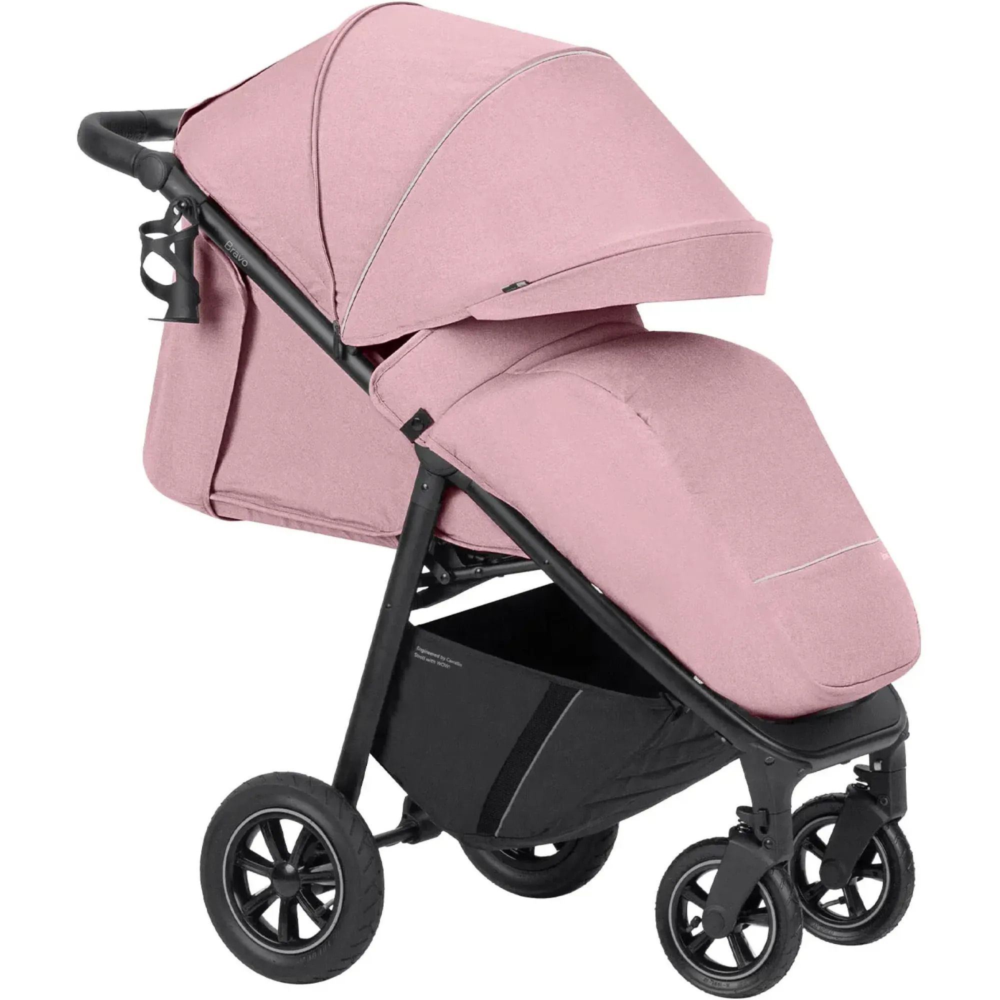 Прогулянкова коляска Carrello Bravo Air Crystal Pink