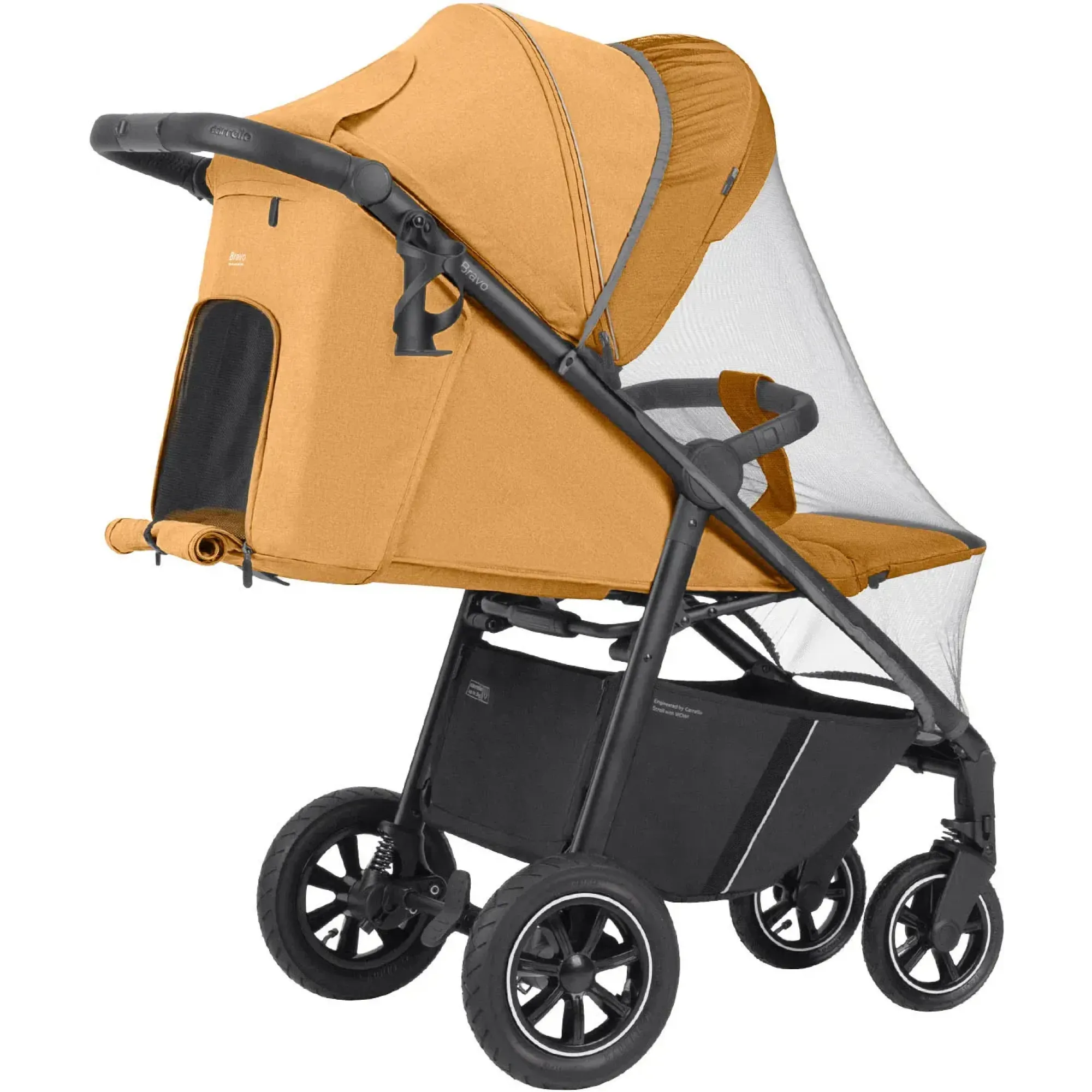 Прогулянкова коляска Carrello Bravo Air Crystal Pink