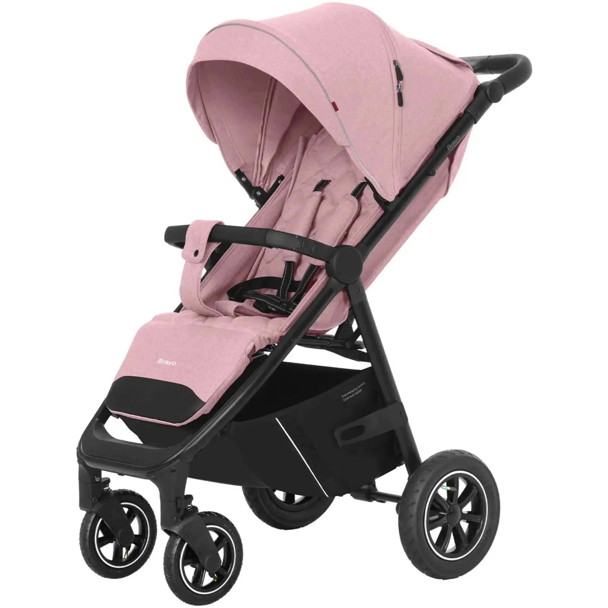 Прогулянкова коляска Carrello Bravo Air Crystal Pink