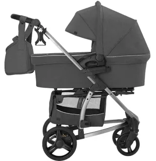 Коляска 2в1 Carrello Vista CRL-6501/1 Steel Grey