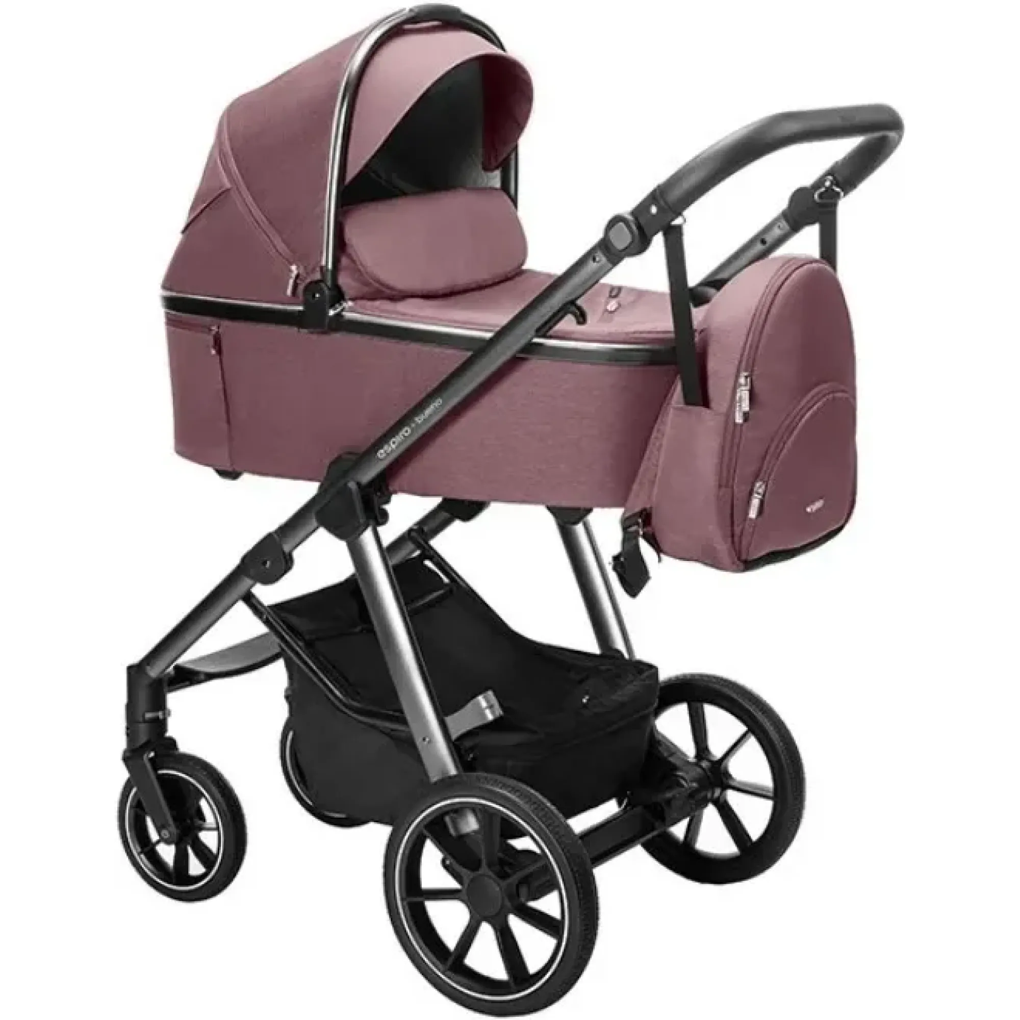 Коляска 2в1 Espiro Bueno 2022 308 Heather Pink