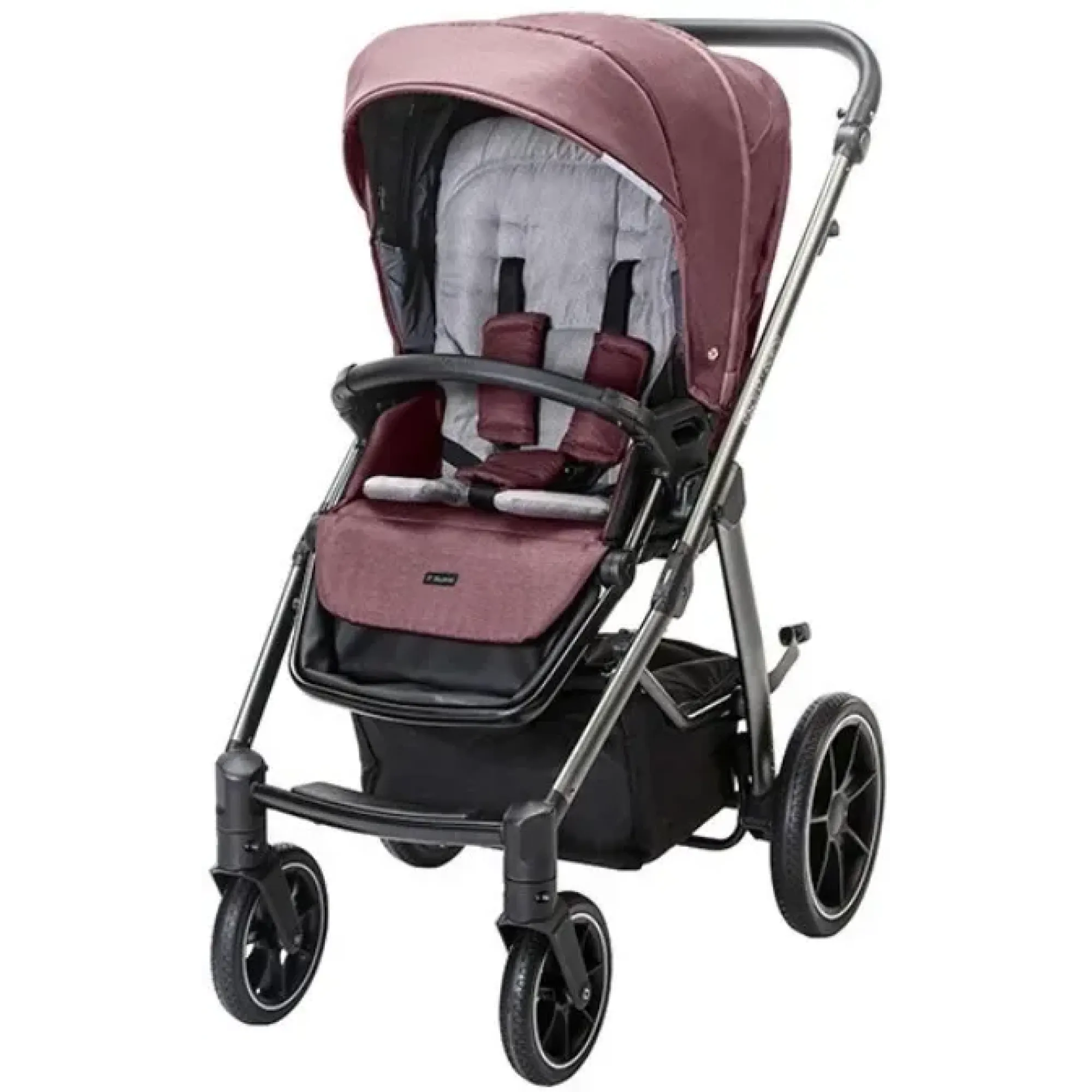 Коляска 2в1 Espiro Bueno 2022 308 Heather Pink
