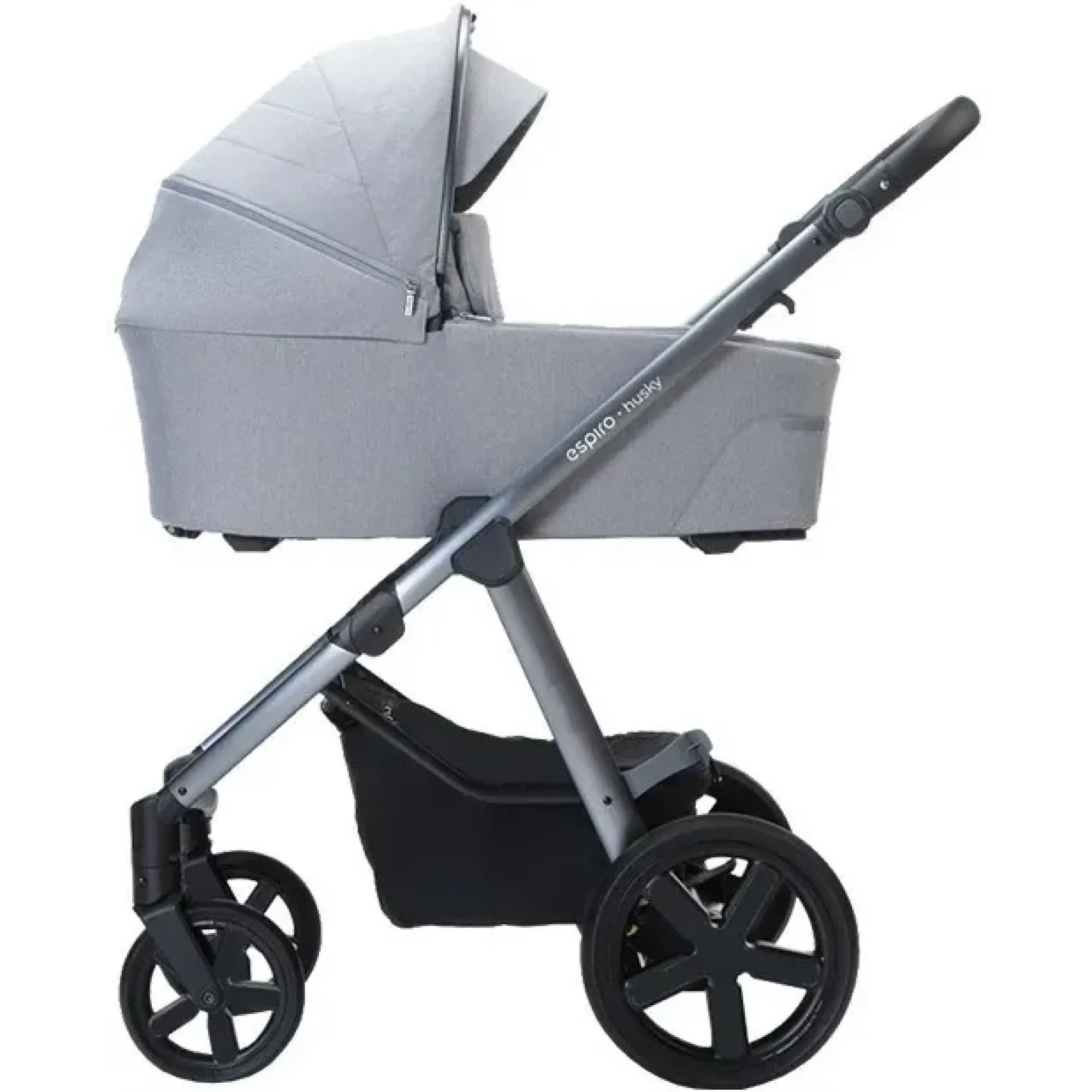 Коляска 2в1 Espiro Husky XL 2022 217 Graphite