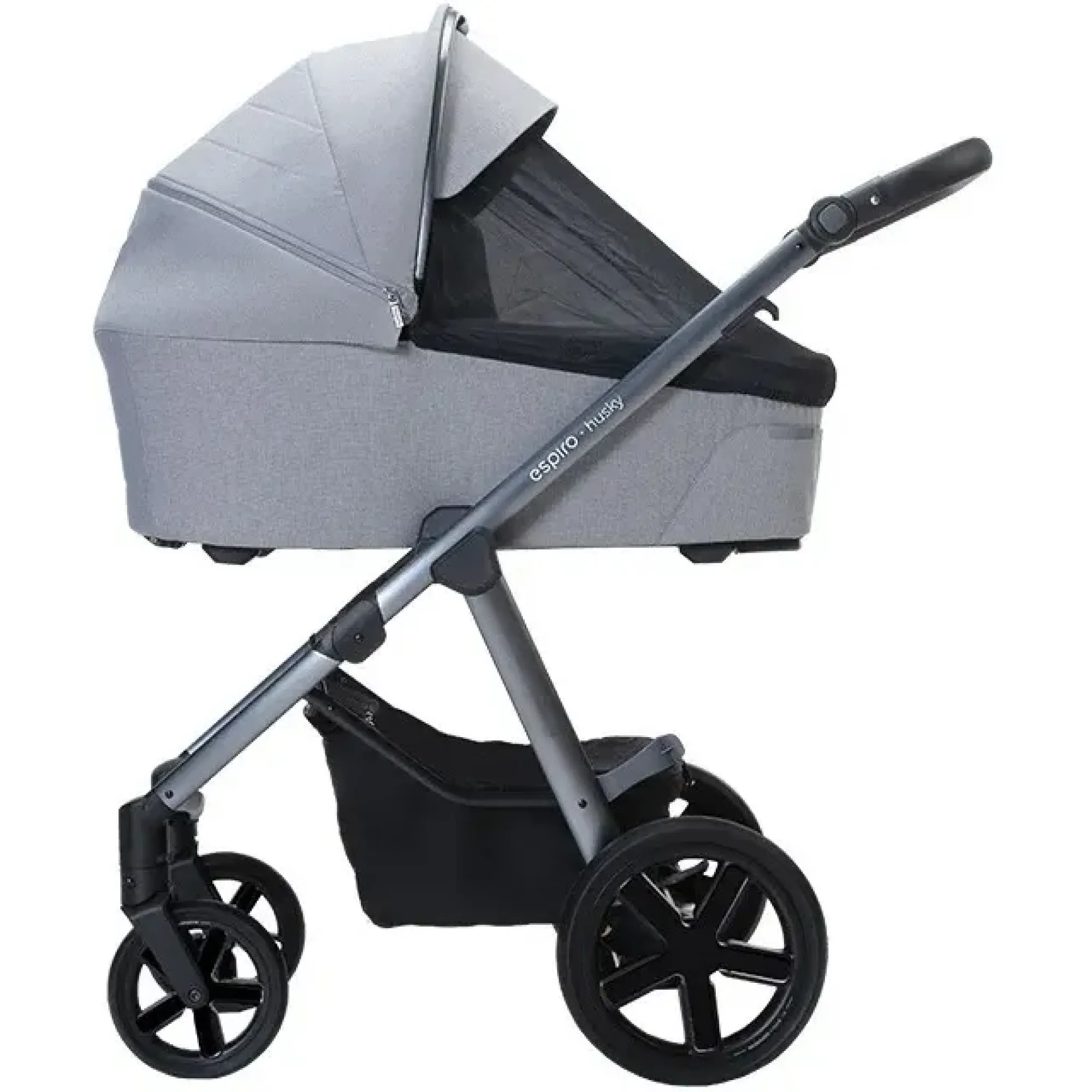 Коляска 2в1 Espiro Husky XL 2022 217 Graphite
