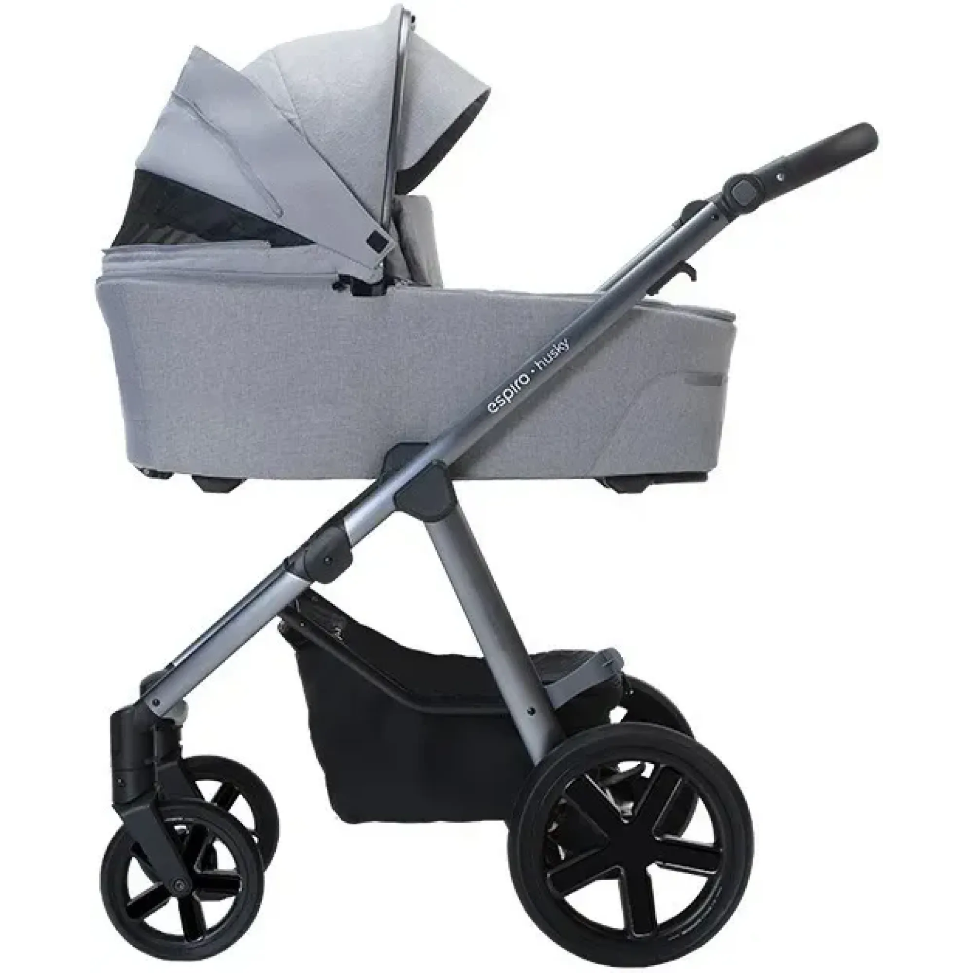 Коляска 2в1 Espiro Husky XL 2022 217 Graphite