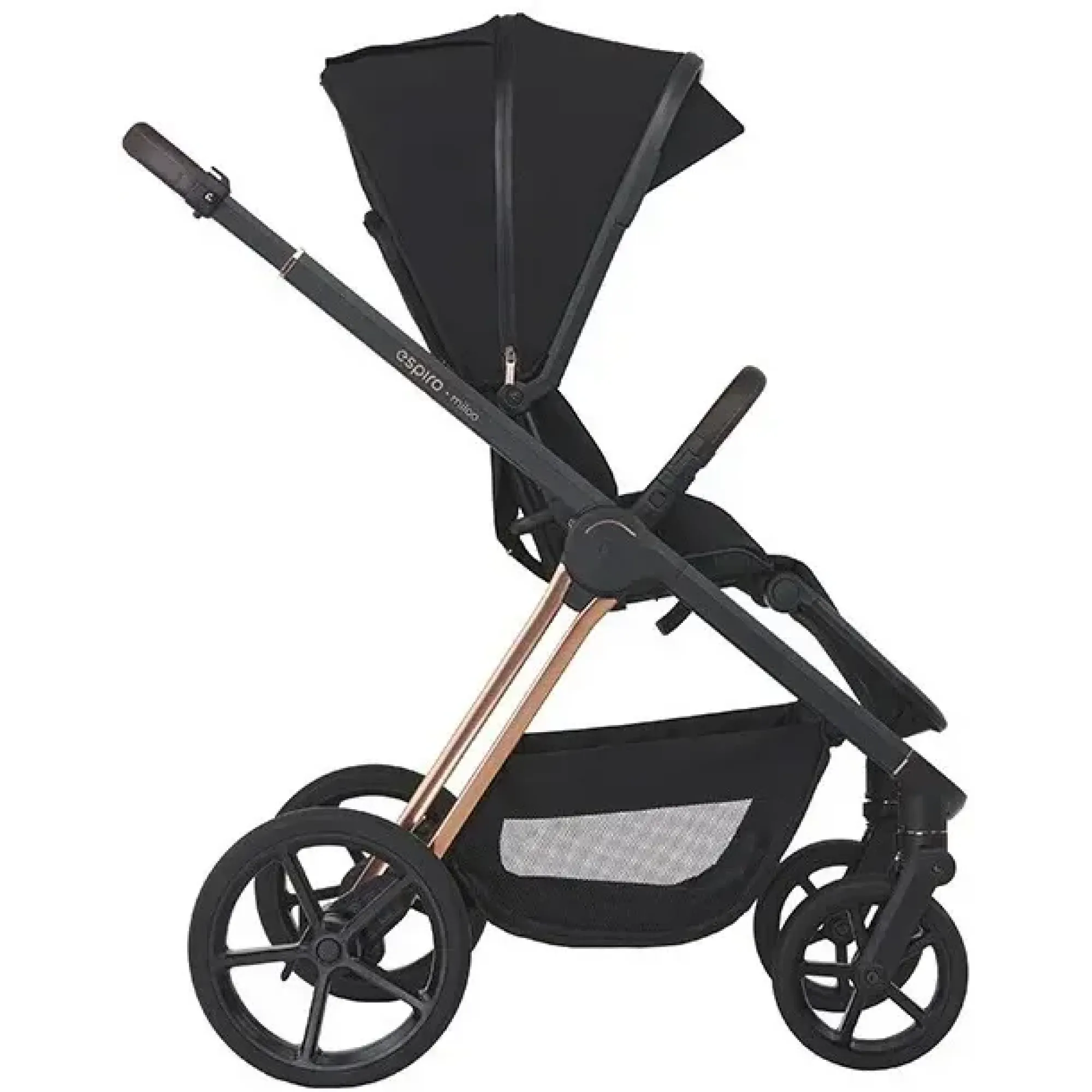 Прогулянкова коляска Espiro Miloo Way 110 Diamond Black