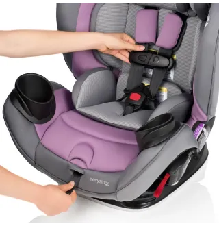 Автокрісло Evenflo EveryStage DLX (автодотягування ременів) Miranda Lavender