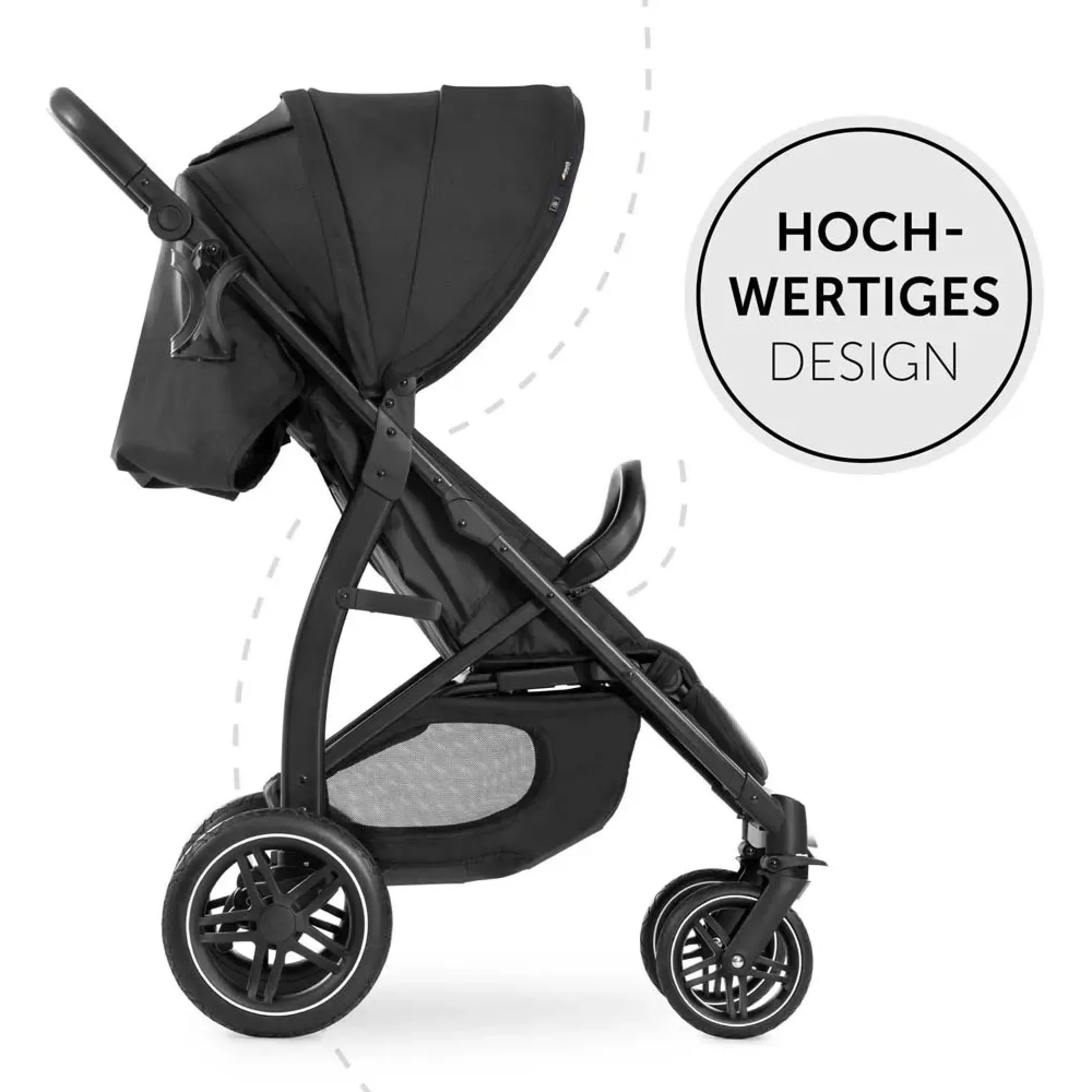 Коляска прогулянкова Hauck Rapid 4D Black