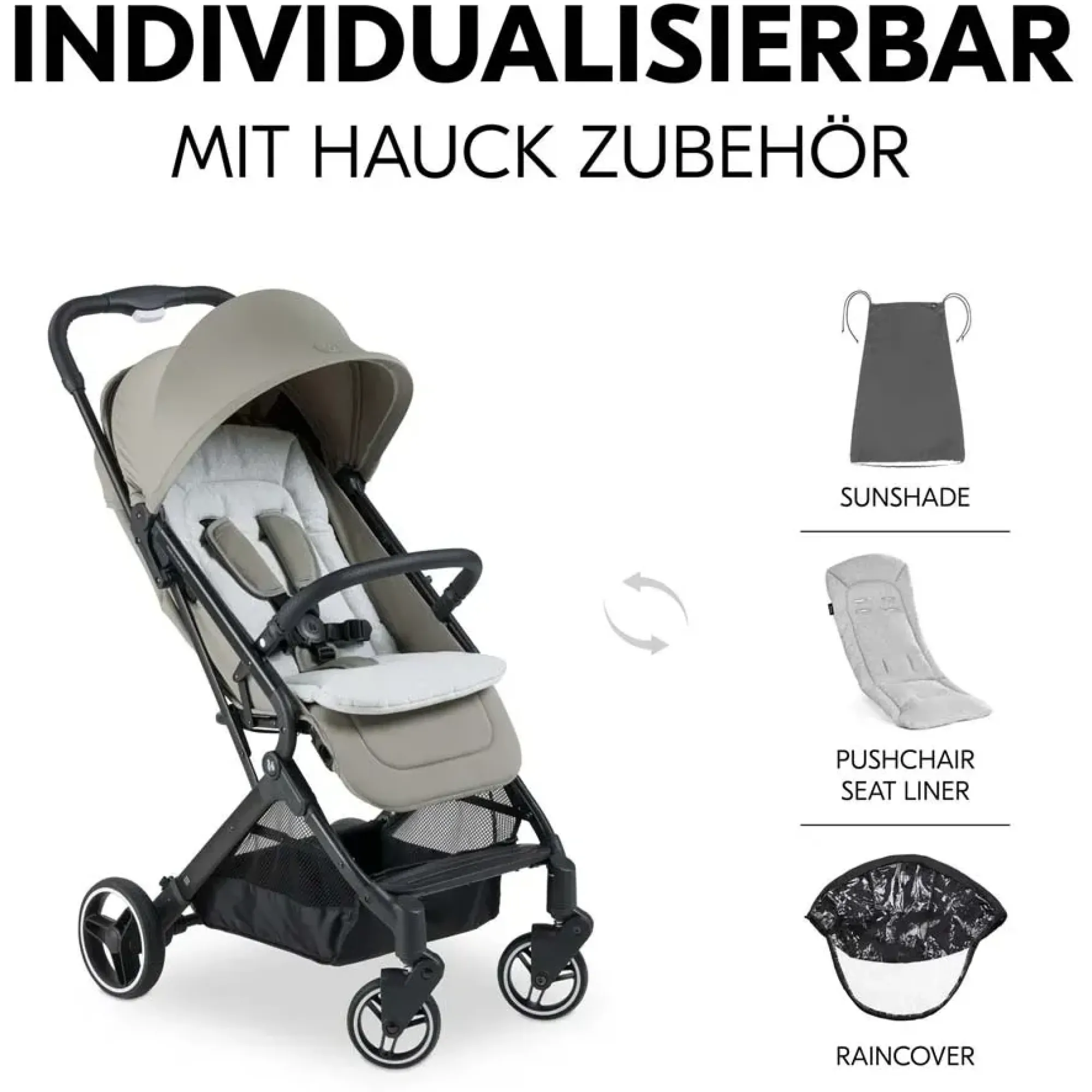 Коляска прогулянкова Hauck Travel N Care Plus Velvet Olive