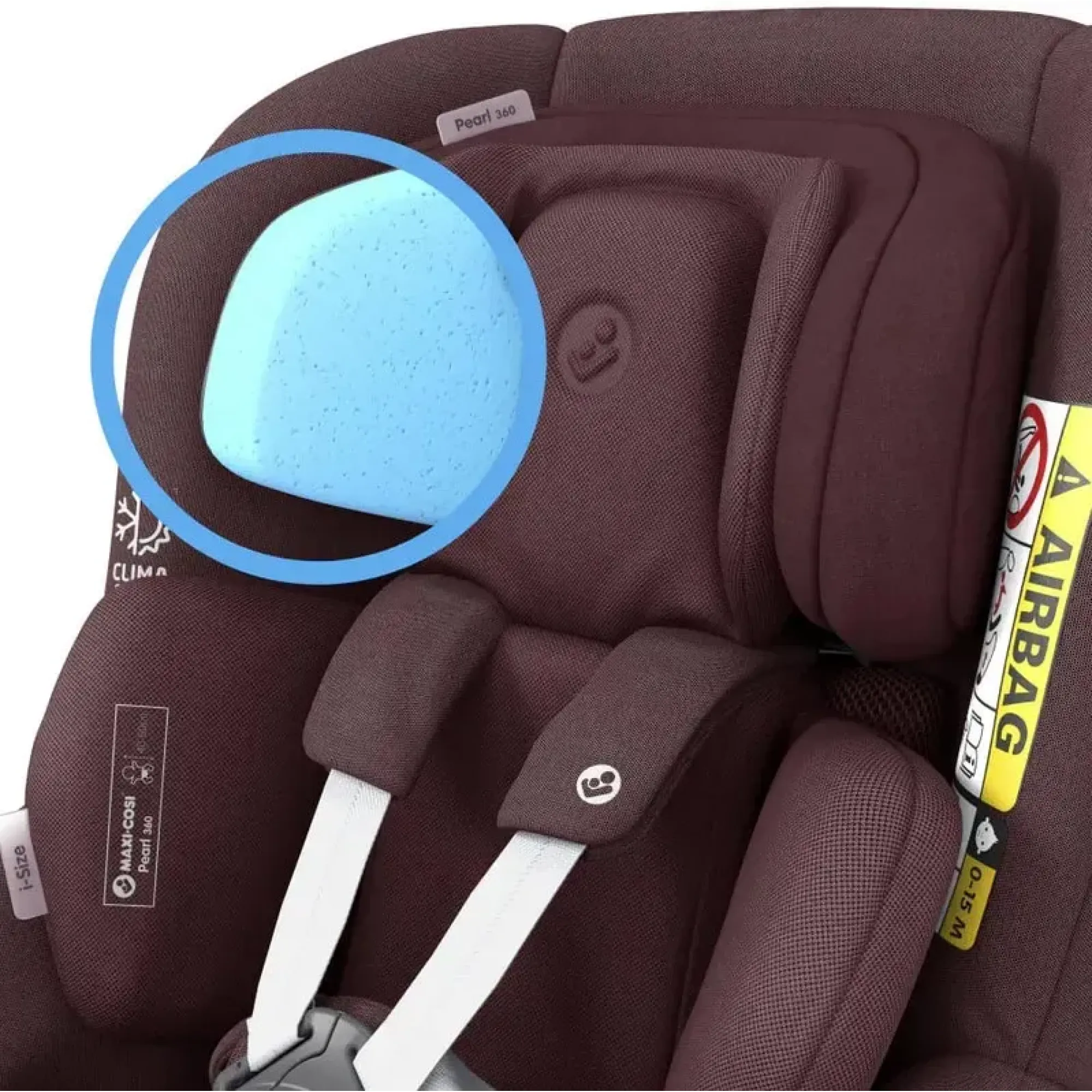 Автокрісло Maxi-Cosi Pearl 360 Authentic Red