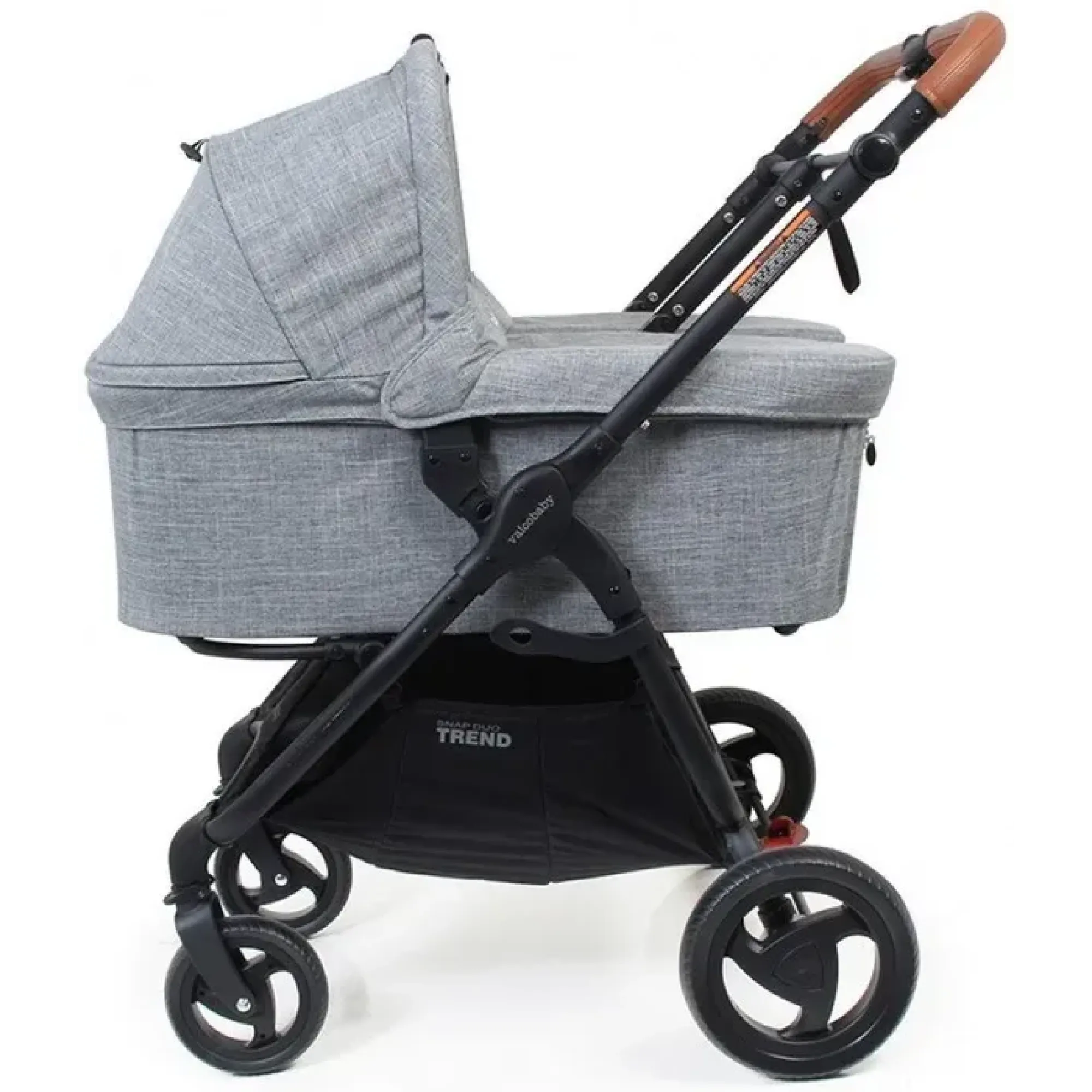 Колиска Valco Baby External Bassinet для Snap Duo Trend / Grey Marle