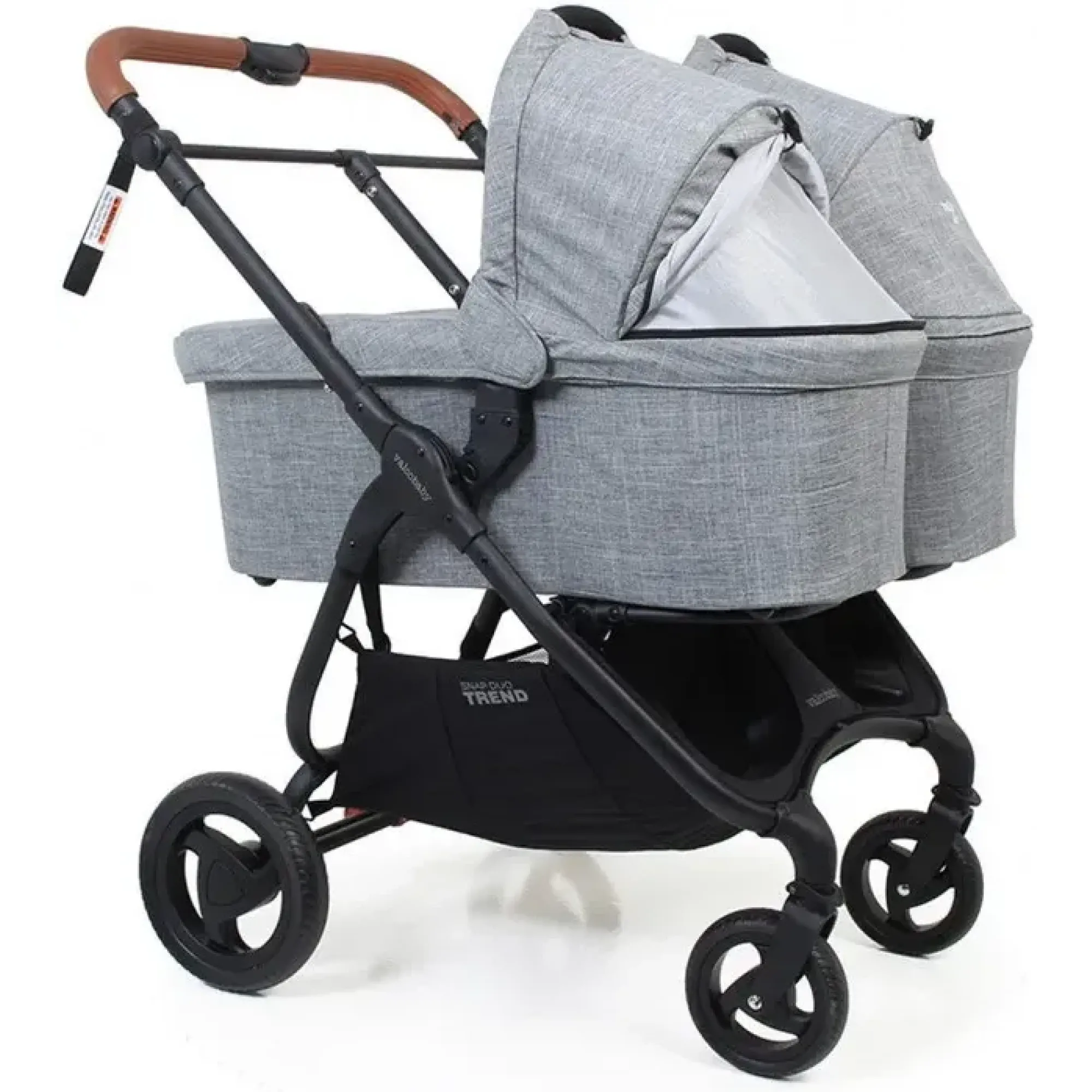 Колиска Valco Baby External Bassinet для Snap Duo Trend / Grey Marle