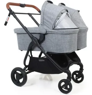 Колиска Valco Baby External Bassinet для Snap Duo Trend / Grey Marle