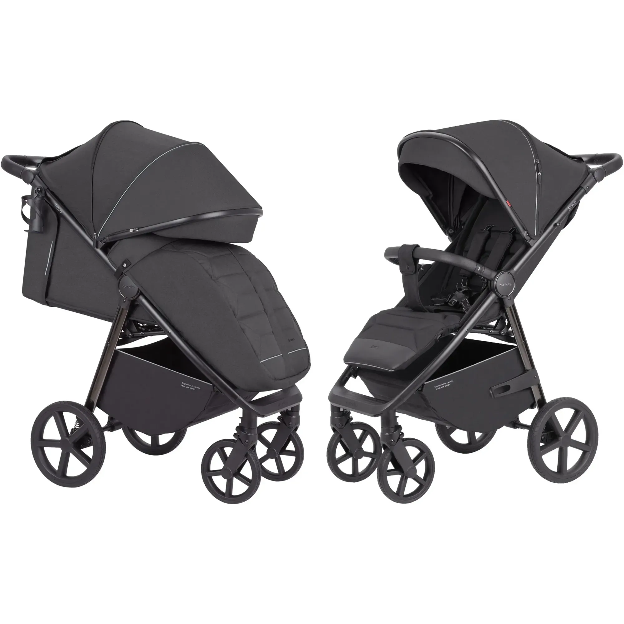 Прогулянкова коляска Carrello Bravo CRL-5515 Storm Grey 2024 NF