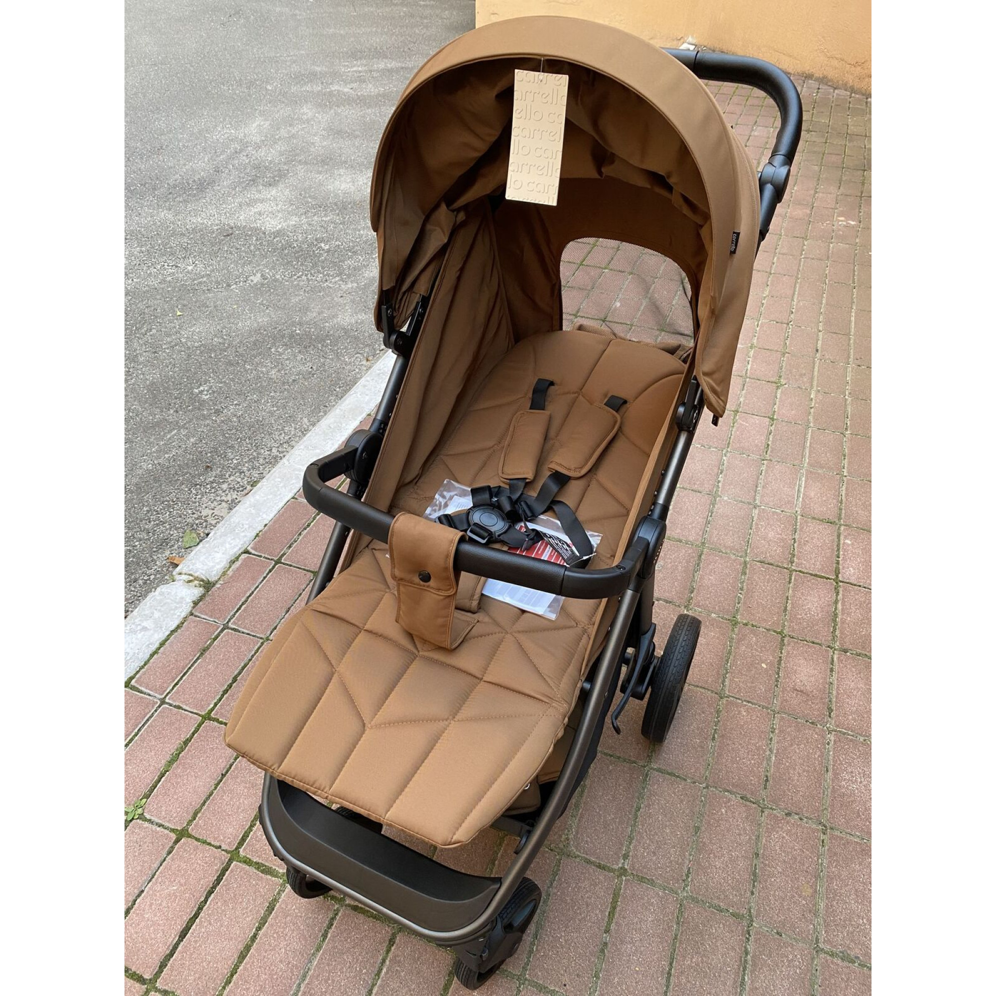 Живі фото 5 Прогулянкова коляска Carrello Bravo CRL-8512PU Mango Orange