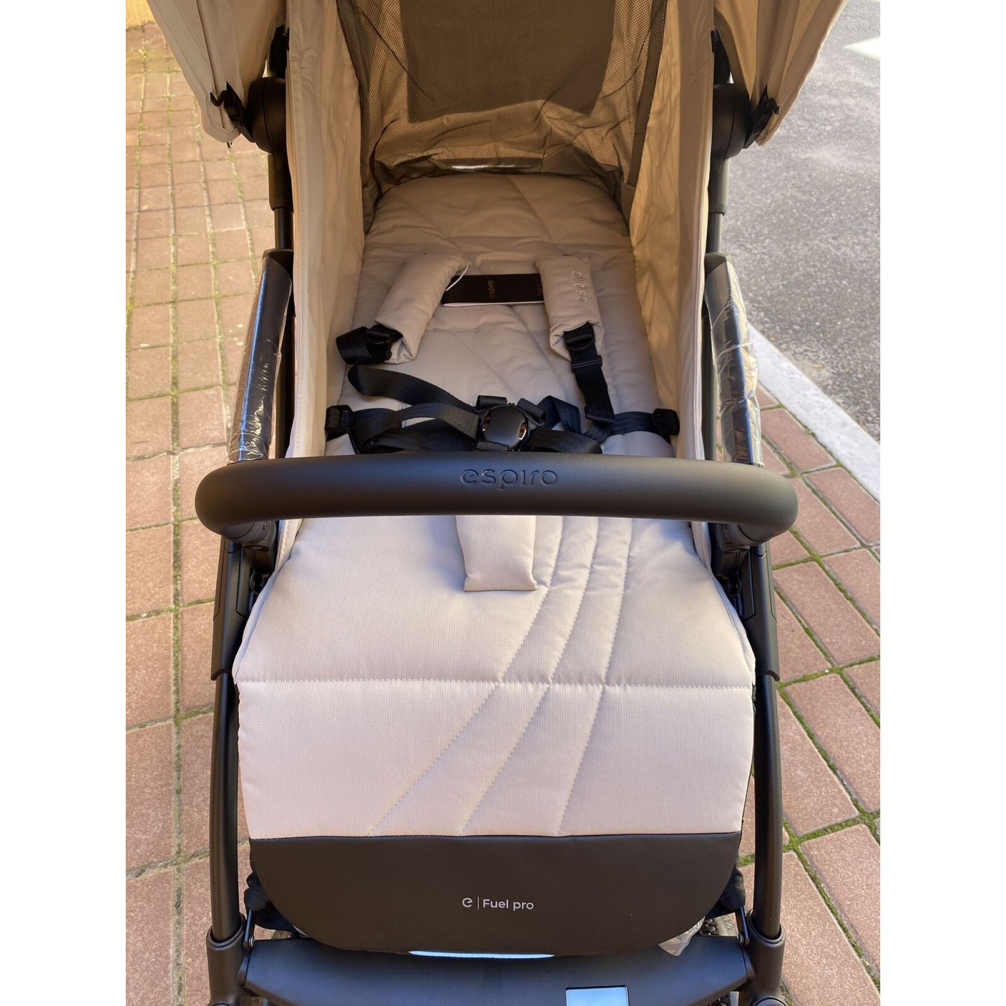 Живі фото 4 Прогулянкова коляска Espiro Fuel Pro 19 Calmy Beige