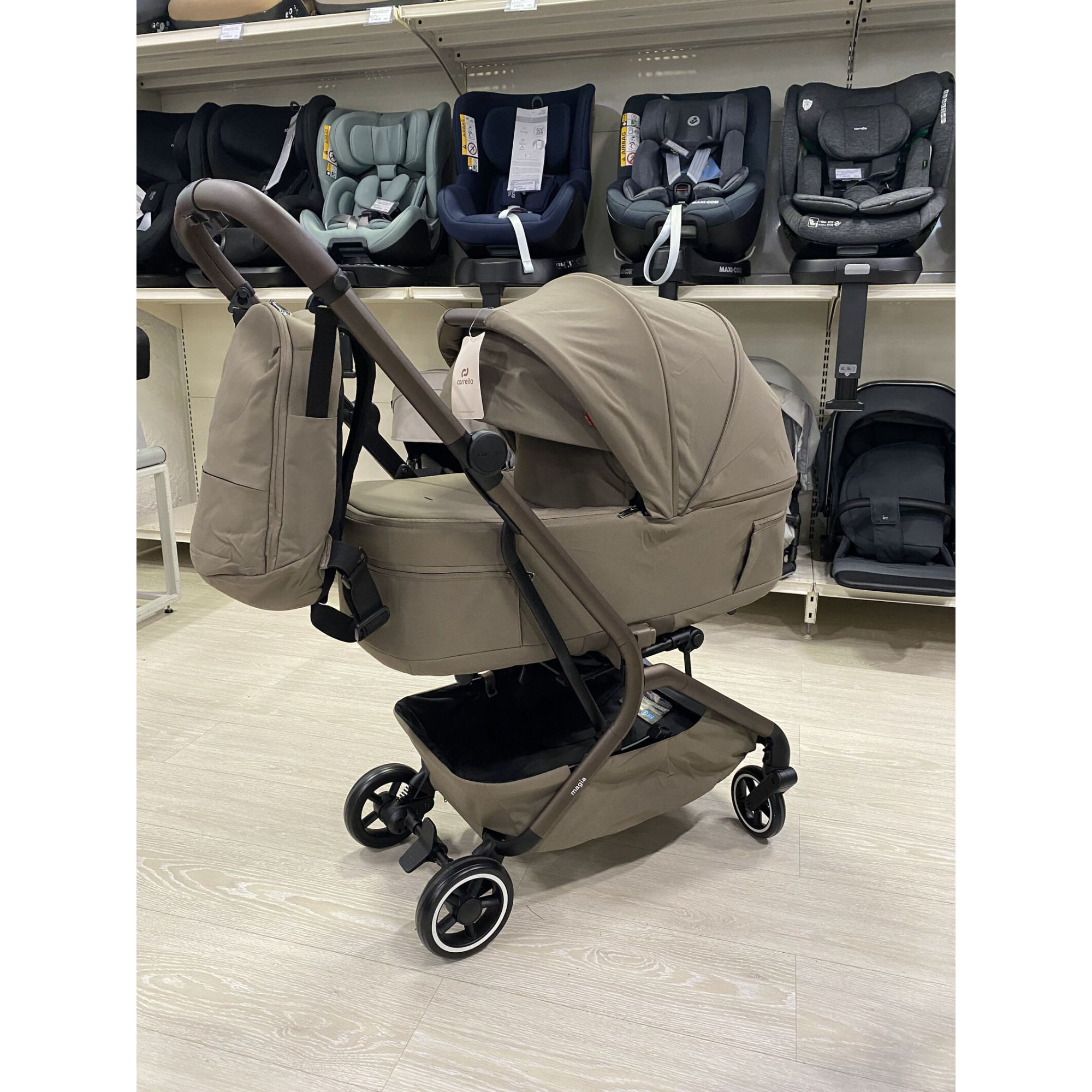 Живі фото 3 Коляска 2в1 Carrello Magia CRL-6555 2025 Cocoa Beige