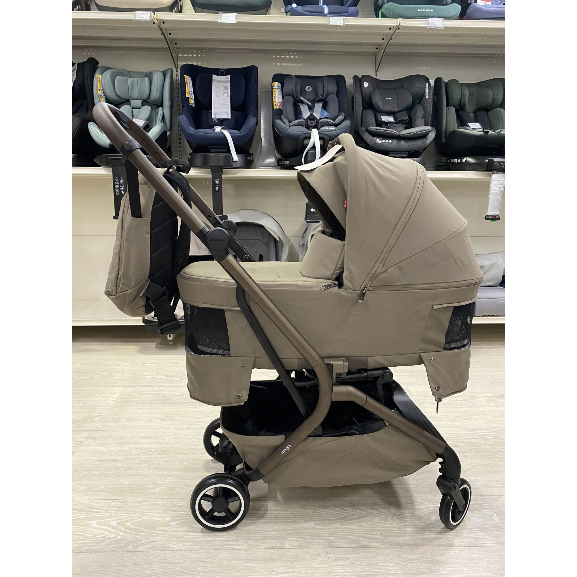 Живі фото 2 Коляска 2в1 Carrello Magia CRL-6555 2025 Cocoa Beige