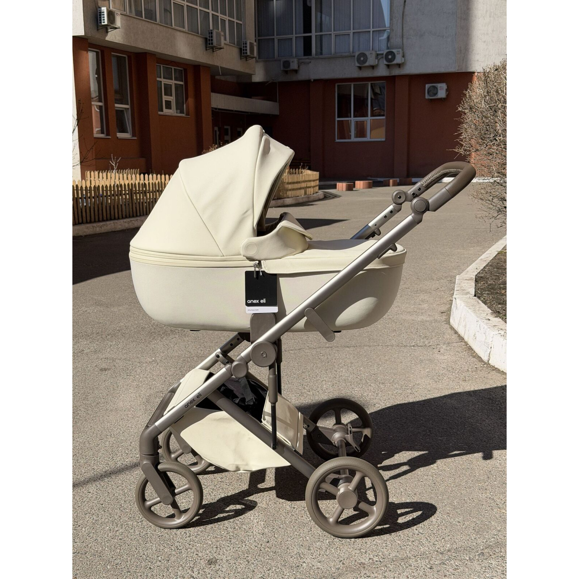 Живі фото 1 Коляска 2в1 Anex Eli Milky