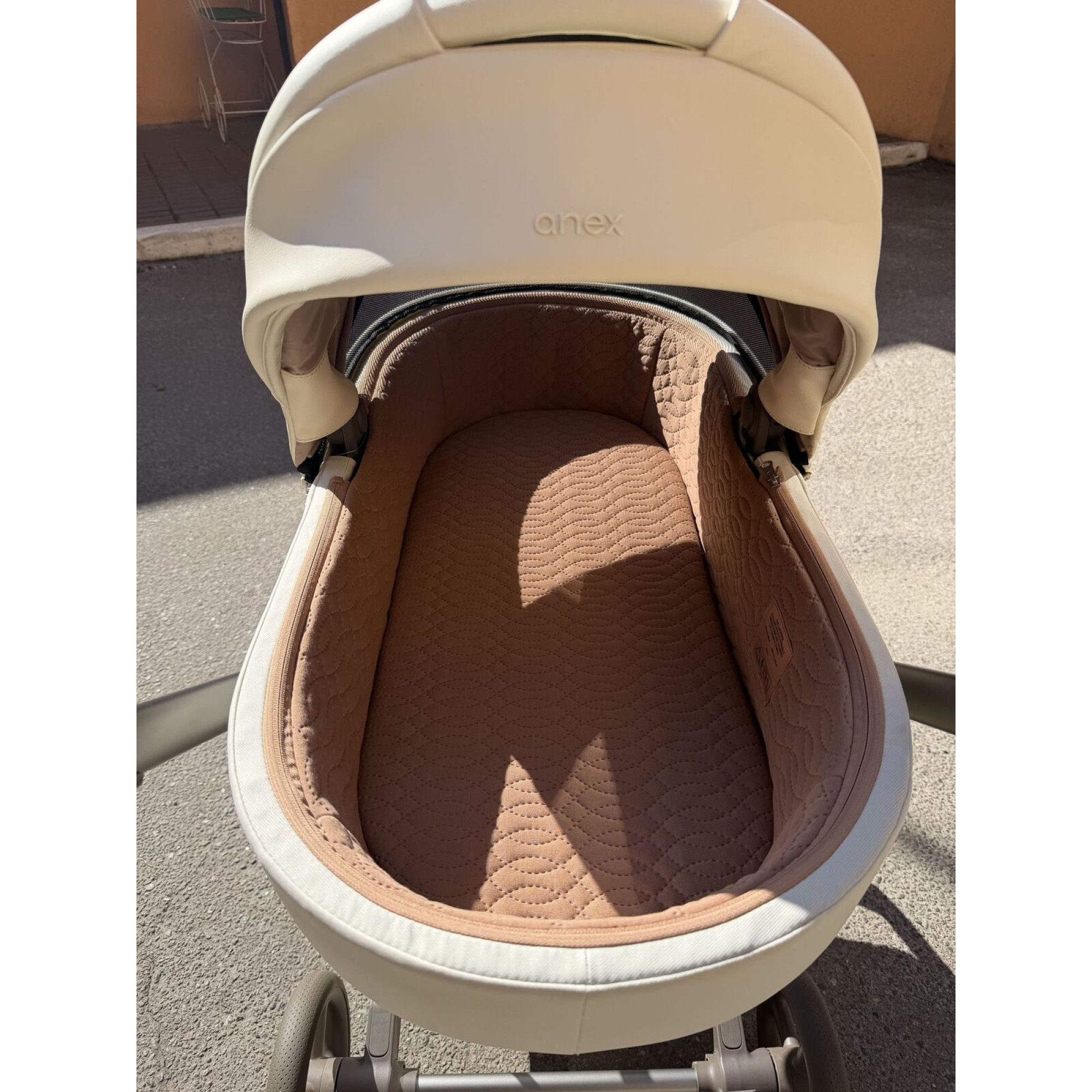 Живі фото 2 Коляска 2в1 Anex Eli Milky