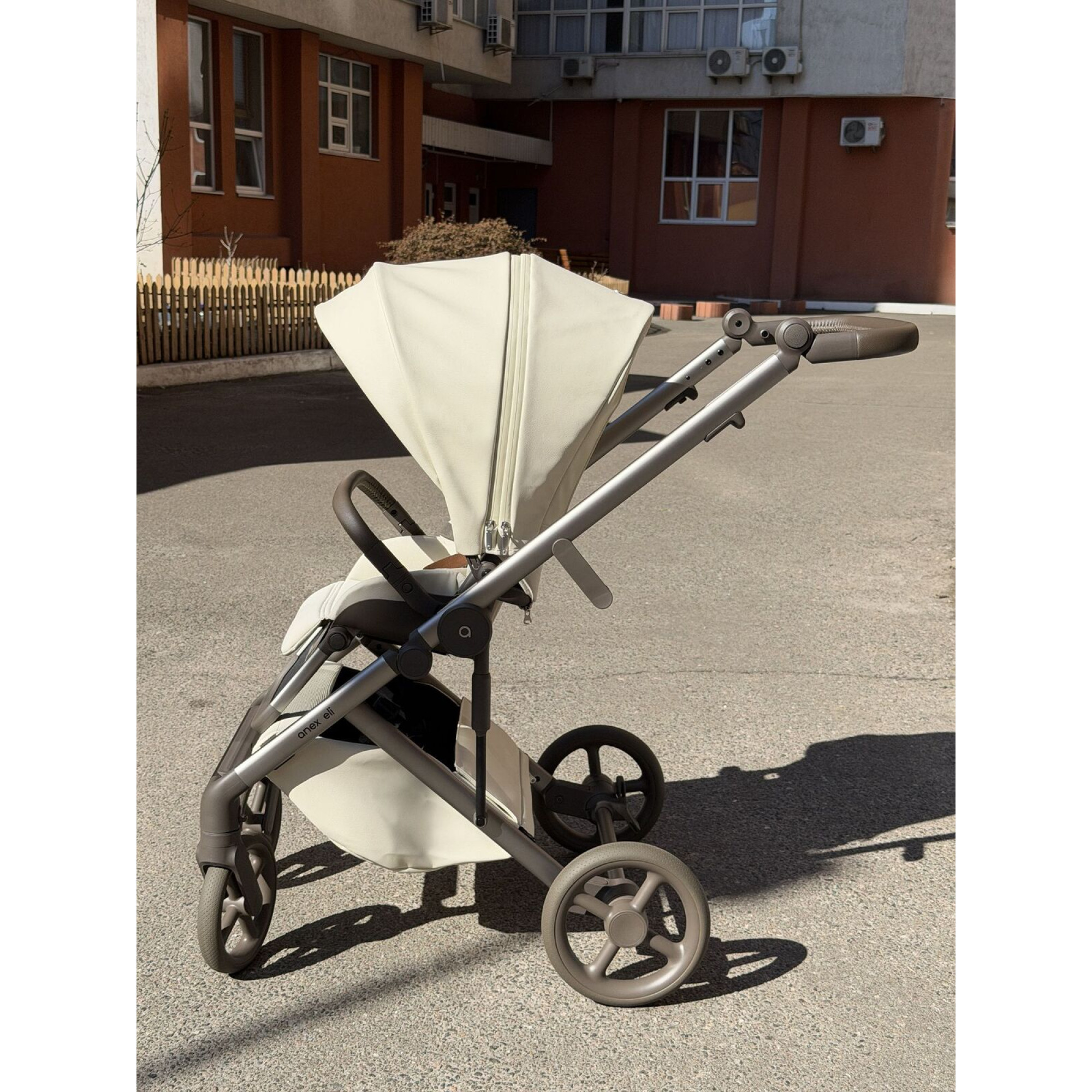 Живі фото 3 Коляска 2в1 Anex Eli Milky