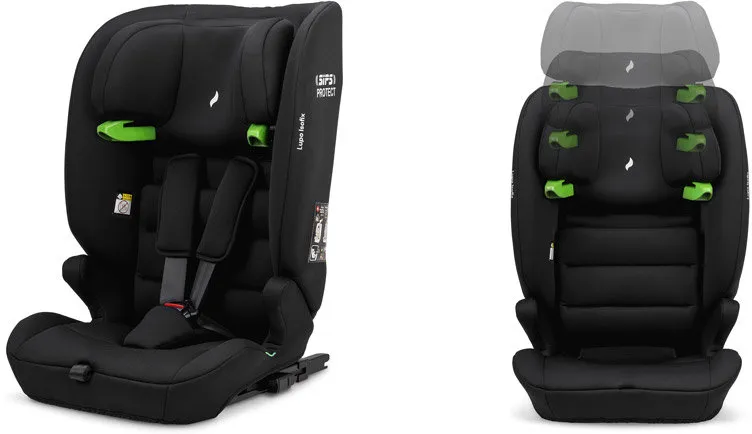 Автокрісло Osann Jazzi Lupo Isofix i-Size Black в автомобілі