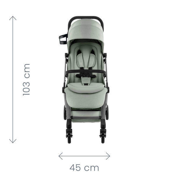 Britax Romer FLYLITE у складеному вигляді