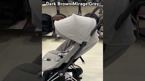 Прогулянкова коляска Cybex Coya Chrome Dark Brown Mirage Grey #візочок #stroller #коляски #cybex