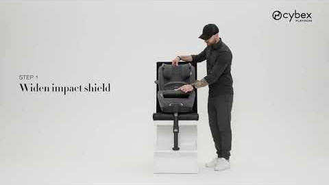 How to Adjust the Impact Shield I Anoris T2 i-Size Car Seat I CYBEX