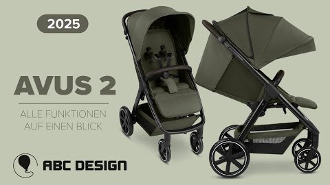 AVUS 2 - Buggy ideal für den Alltag (Modell 2025) | ABC Design