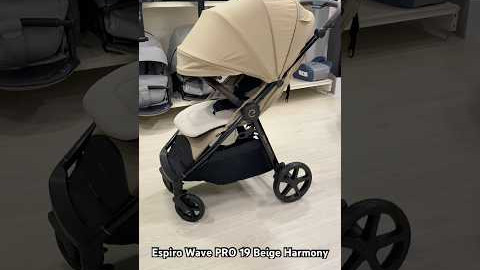 Коляска прогулянкова Espiro Wave PRO 19 Beige Harmony #візочок #espiro #stroller #коляска2в1