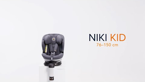 Storchenmühle child car seat Niki kid ECE R129/03, for children from 76 to 150 cm