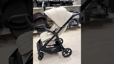 Прогулянкова коляска Espiro Pearl 19 White Pearl #візочок #stroller #магазинколясок