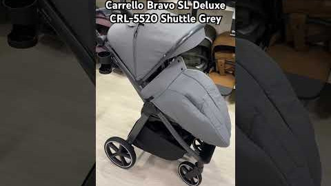 Прогулянкова коляска Carrello Bravo SL Deluxe CRL-5520 Shuttle Grey #carrello #stroller #візочок